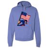 Unisex 7.2 oz., 80/20 Pullover Hood Sweatshirt Thumbnail