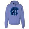 Unisex 7.2 oz., 80/20 Pullover Hood Sweatshirt Thumbnail