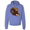 Unisex 7.2 oz., 80/20 Pullover Hood Sweatshirt Thumbnail