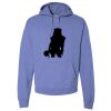 Unisex 7.2 oz., 80/20 Pullover Hood Sweatshirt Thumbnail