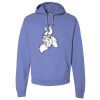 Unisex 7.2 oz., 80/20 Pullover Hood Sweatshirt Thumbnail