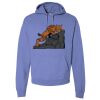 Unisex 7.2 oz., 80/20 Pullover Hood Sweatshirt Thumbnail