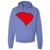 Unisex 7.2 oz., 80/20 Pullover Hood Sweatshirt Thumbnail