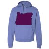 Unisex 7.2 oz., 80/20 Pullover Hood Sweatshirt Thumbnail