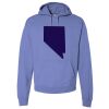 Unisex 7.2 oz., 80/20 Pullover Hood Sweatshirt Thumbnail