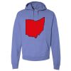 Unisex 7.2 oz., 80/20 Pullover Hood Sweatshirt Thumbnail