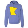 Unisex 7.2 oz., 80/20 Pullover Hood Sweatshirt Thumbnail