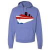 Unisex 7.2 oz., 80/20 Pullover Hood Sweatshirt Thumbnail
