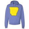Unisex 7.2 oz., 80/20 Pullover Hood Sweatshirt Thumbnail