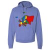 Unisex 7.2 oz., 80/20 Pullover Hood Sweatshirt Thumbnail