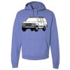 Unisex 7.2 oz., 80/20 Pullover Hood Sweatshirt Thumbnail