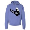 Unisex 7.2 oz., 80/20 Pullover Hood Sweatshirt Thumbnail
