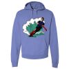 Unisex 7.2 oz., 80/20 Pullover Hood Sweatshirt Thumbnail