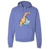 Unisex 7.2 oz., 80/20 Pullover Hood Sweatshirt Thumbnail