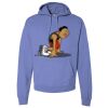 Unisex 7.2 oz., 80/20 Pullover Hood Sweatshirt Thumbnail
