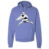 Unisex 7.2 oz., 80/20 Pullover Hood Sweatshirt Thumbnail