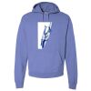Unisex 7.2 oz., 80/20 Pullover Hood Sweatshirt Thumbnail