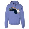 Unisex 7.2 oz., 80/20 Pullover Hood Sweatshirt Thumbnail